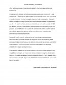 Cambio climatico, una realidad