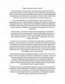 Tema: Importancia sobre la lectura