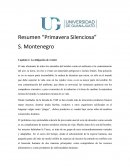 Resumen “Primavera Silenciosa”