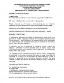 GUÍA DE LABORATORIO SEGURIDAD EN EL LABORATORIO Y BIOSEGURIDAD