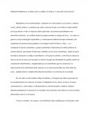 OPINION PERSONAL ACERCA DE LA OBRA TEATRAL “CASA SIN VENTANAS”