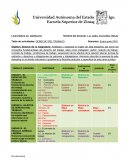 Tabla de actividades: DERECHO DEL TRABAJO