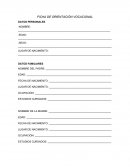 Ficha orientacion vocacional