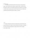 IMPORTANCIA DE ABASTECIMIENTO DE AGUA