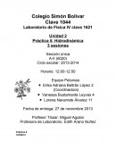 Unidad 2 Práctica 5. Hidrodinámica