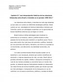 Capítulo II “una interpretación histórica de las relaciones bilaterales entre Brasil y Colombia en el periodo 1990-2011”