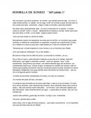 Ejemplo de novela: Bombilla de sonido