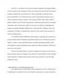 Lenguaje integral LA COMUNICACIÓN TEMPRANA