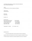 Investigación sobre Los Fines de la Educación en Honduras