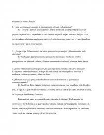 ESQUEMA CUENTO POLICIAL. Página 1
