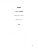 Trabajo de investigación “Medicina como mi vocación”