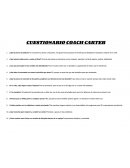 CUESTIONARIO COACH CARTER