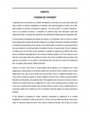 ENSAYO SOBRE CADENA DE FAVORES.