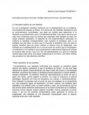 NATURALEZA RELATIVA DEL PODER EXPLICATIVO DE LAS HIPOTESIS.