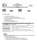 Examen 8° grado LITERARIA Y REFLEXIÓN SOBRE LA LENGUA.