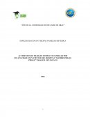 Accidentes de trabajo e impacto familiar por incapacidad en pacientes del hospital