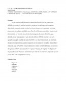 LEY DE LAS PROPORCIONES DEFINIDAS En esta experiencia de laboratorio se quería identificar la ley de las proporciones definidas