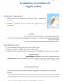 Guía de ecosistemas Colombianos III