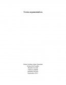 Tarea Textos argumentativos