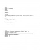 Definición de la unidad de análisis, población y muestra, forma de recolección y análisis de datos