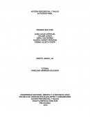 Accion psicosocial y salud. Actividad final