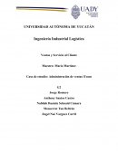 Caso de estudio: Administración de ventas iTeam
