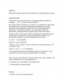 Determinar experimentalmente el coeficiente de expansión de los gases