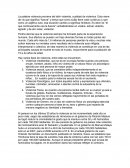 La violencia en Honduras. Hay varios tipos de violencia