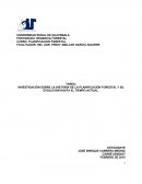 INVESTIGACION PLANIFICACION FORESTAL