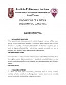 Marco conceptual (fundamentos de auditoría)