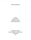 TRABAJO CREATIVIDAD EMPRESARIAL