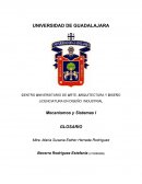 LICENCIATURA EN DISEÑO INDUSTRIAL Mecanismos y Sistemas I