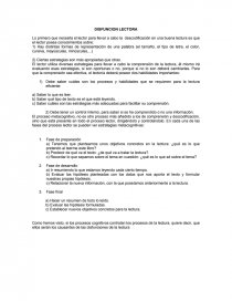 Que son disfunciones lectoras