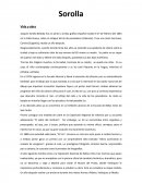 Vida y obra Joaquín Sorolla Bastida