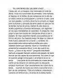 EL ENTIERO DE UN SER VIVO