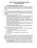 Sociedad de responsabilidad limitada y sociedad unipersonal