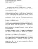 HISTORIA DERECHO CIVIL ECUATORIANO