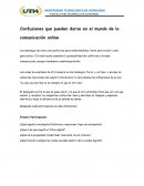 Confusiones que pueden darse en el mundo de la comunicación online