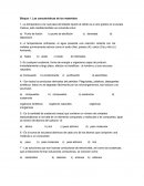 Las características de los materiales