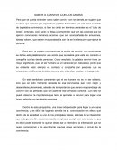 SABER A CONVIVIR CON LOS DEMÁS