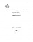 Actividad de aprendizaje N° 1 Resumen sistemas de planeación