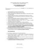 CARTA COMPROMISO DE ALUMNO