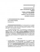 Ensayo: Incidente de Tacha de Testigos.