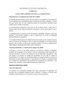 CAPITULO I EVOLUCIÓN E IMPORTANCIA DE LA CALIDAD TOTAL