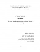 LA TEORIA DEL TODO- ANTEPROYECTO