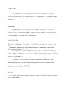 ¿Qué es estructura?