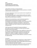 Adminstración de empresas: Negocio familiar