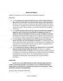 Respecto a las situaciones que se nos presenta yo respondería lo siguiente: Comportamiento organizacional