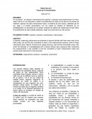 En la práctica se utilizaron instrumentos de medición y precisión para familiarizarse con ellos, saber cuál es su uso adecuado y hallar la incertidumbre de cada uno de ellos en el proceso de medición