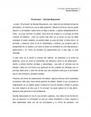La obra “El príncipe” de Nicolás Maquiavelo. Ensayo